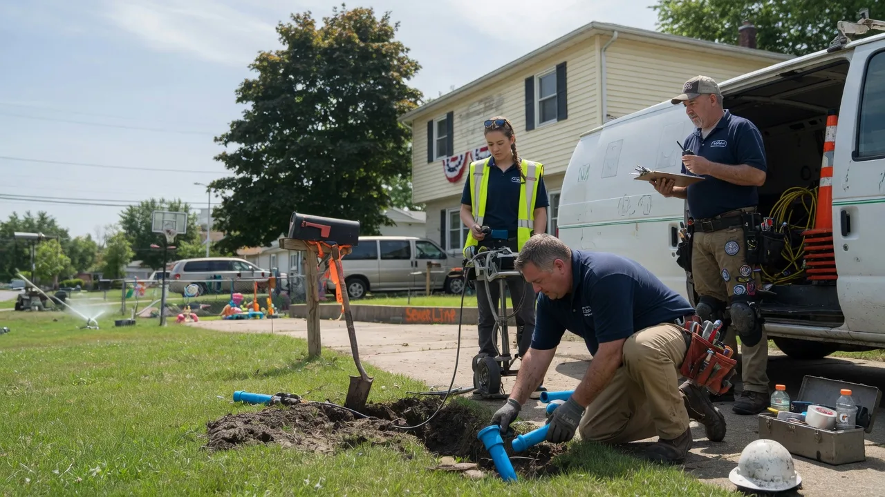 Slab Leak Repair in Powhatan Point, OH near me